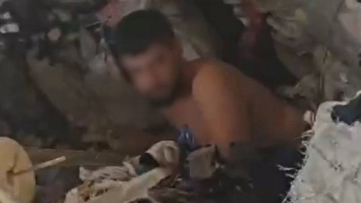 Aydın'da cezaevi firarisi çuvalların arasında yakalandı