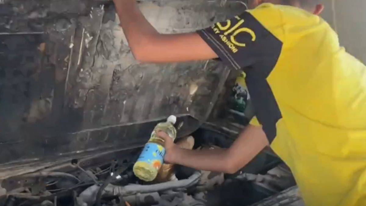 Gazze'de hayat: Araçlar bitkisel yağ ile çalıştırılıyor