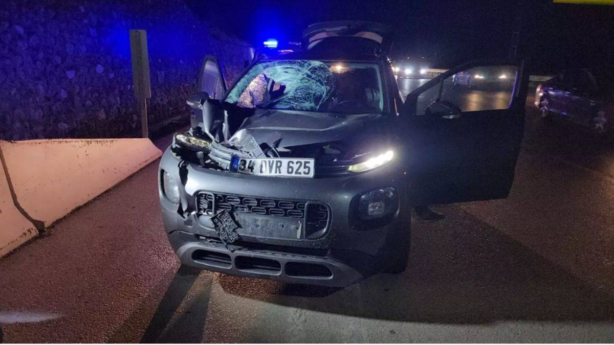 Yolun karşısına geçmeye çalışan yaya aracın çarpması sonucu hayatını kaybetti