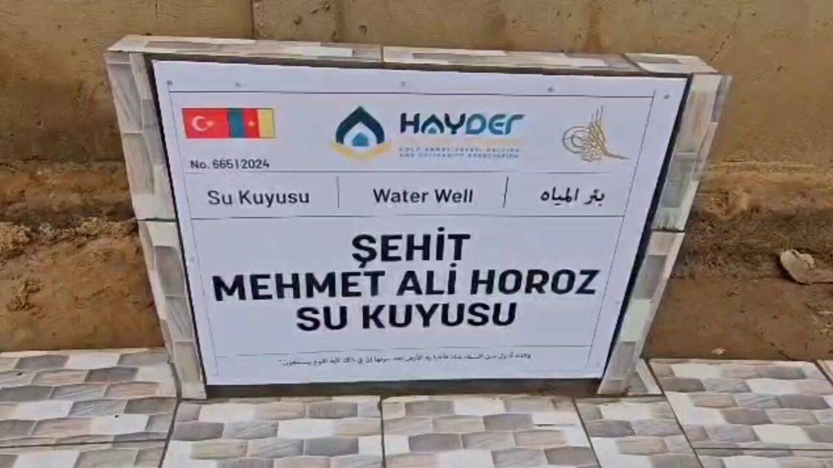 HAYDER, Şehidimizin Vasiyetini Yerine Getirdi