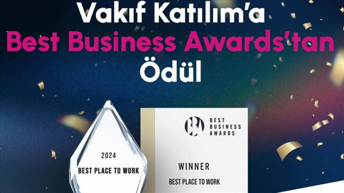 Vakıf Katılım'a 'Best Place to Work' ödülü