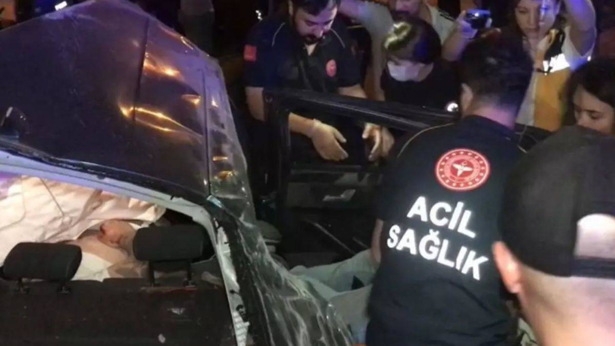 Bursa'da korkunç  kaza