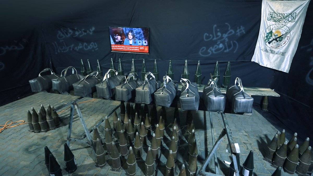 Kassam Tugayları'ndan cephane üretim görüntüleri