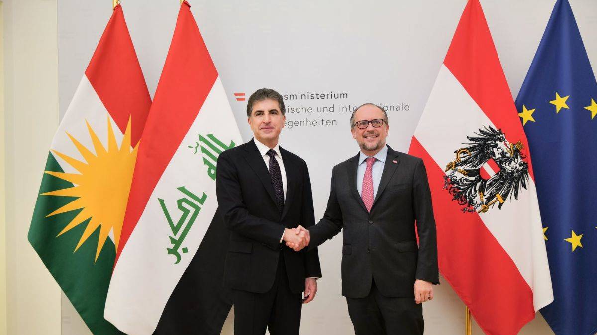 IKYB Başkanı Neçirvan Barzani Avusturya'da