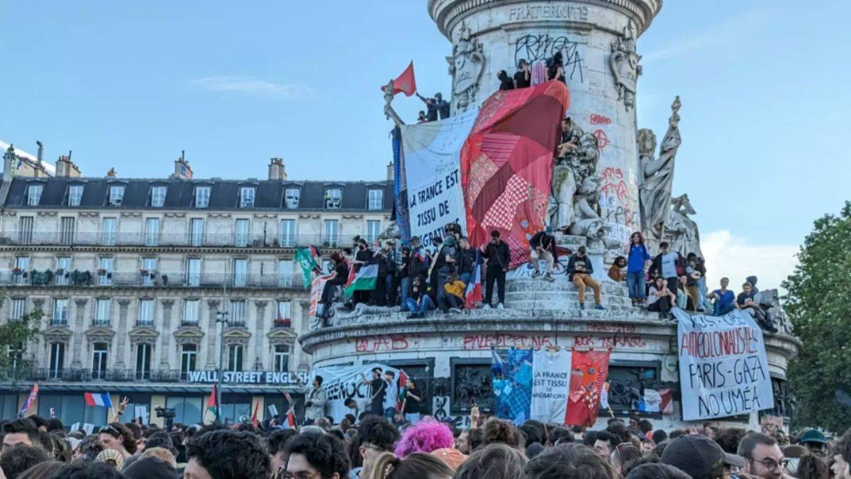 Fransa'da seçimlerden 1. çıkan sol ittifakından ''Filistin'' taahhüdü