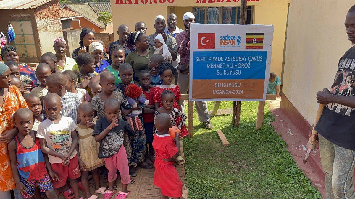 Sadece İnsan Derneği şehidimizin vasiyetini yerine getirdi