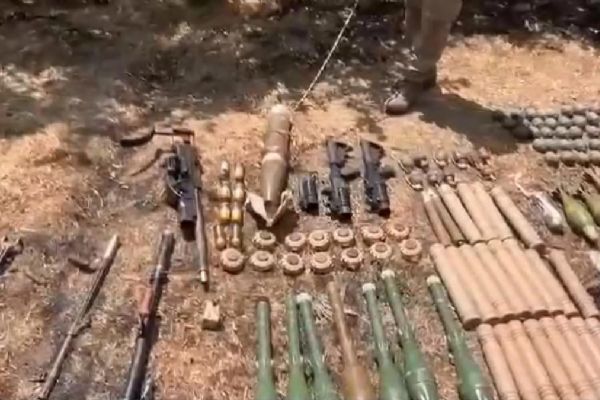 Irak'ın kuzeyinde cephanelik ele geçirildi