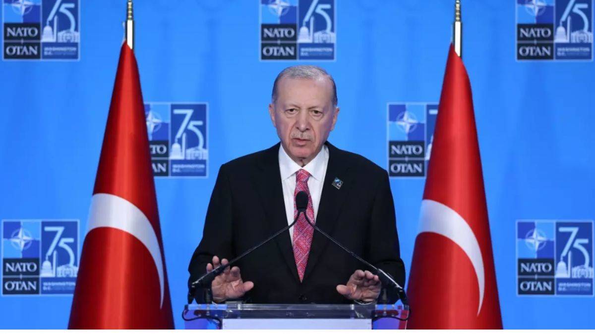 Cumhurbaşkanı Erdoğan'dan NATO'da ''Gazze'' resti! ''