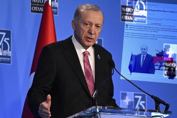 Erdoğan'ın NATO Zirvesi'ndeki sözlerini böyle duyurdular