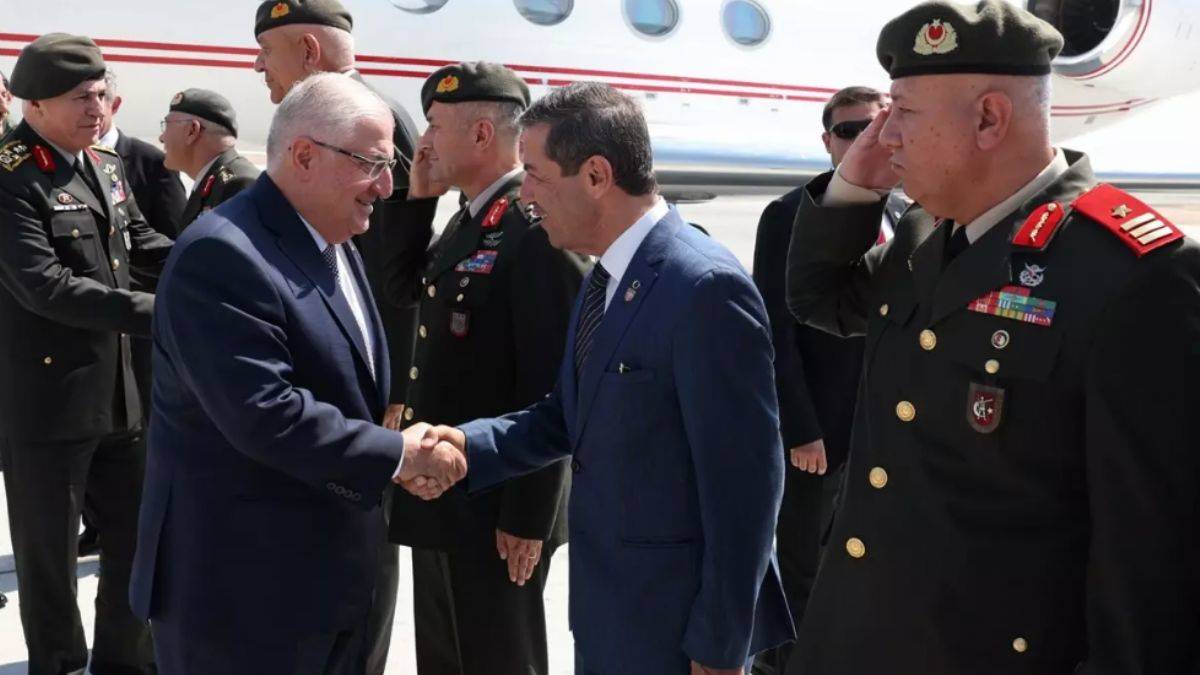 Bakan Güler ve TSK Komuta Kademesi KKTC'de