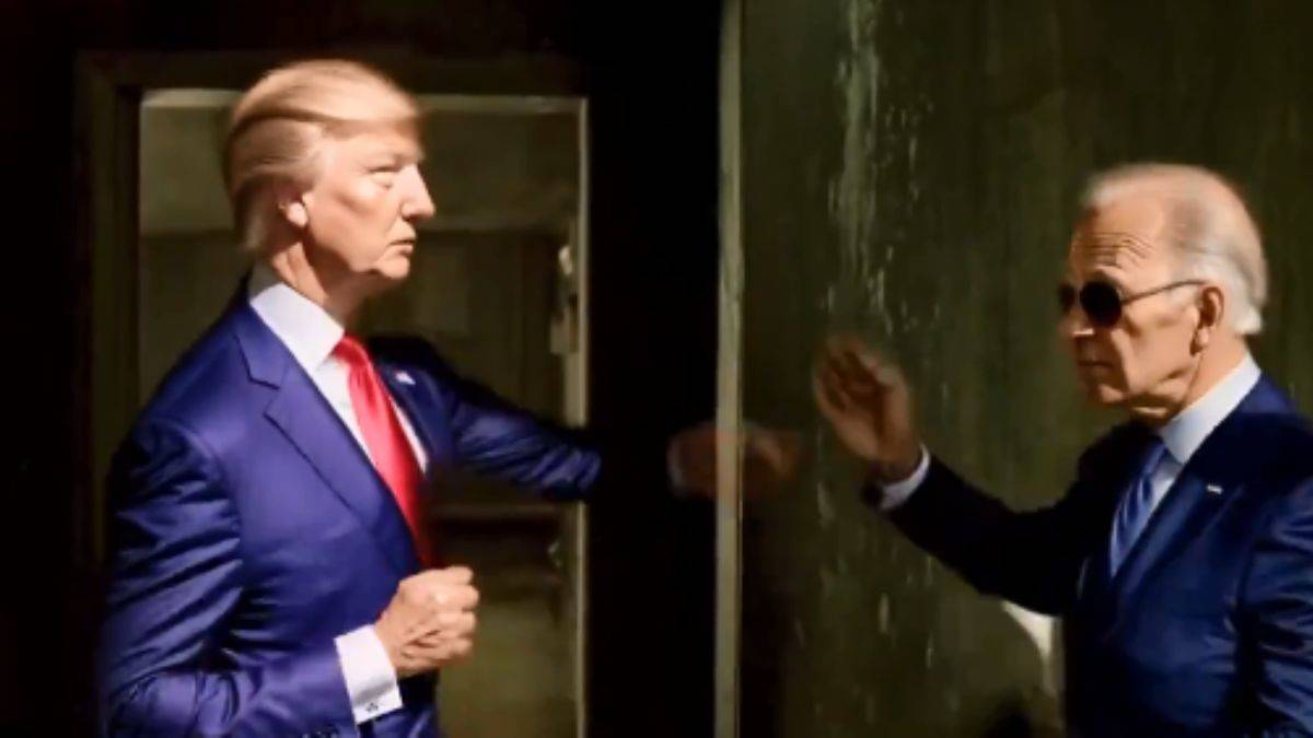 Trump, Matrix filminin Neo'su olarak montajlandı