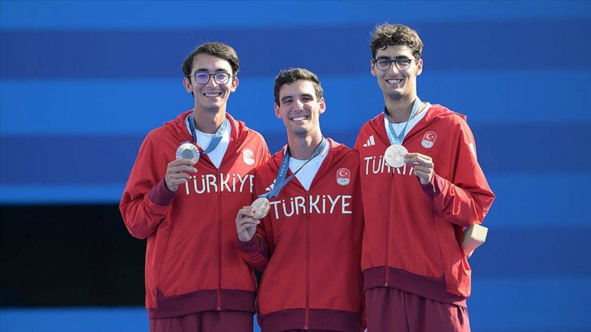 Paris'te ilk madalya Okçu Erkek Milli Takımı'ndan geldi