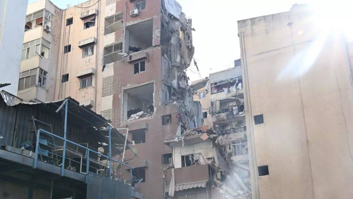 İşgalci İsrail'den Beyrut'a hava saldırısı!