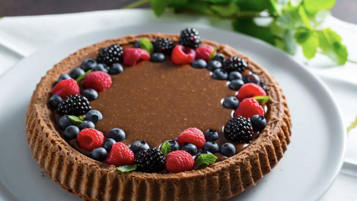 Çikolatalı tart kek tarifi | Tart kalıbında çikolata şöleni