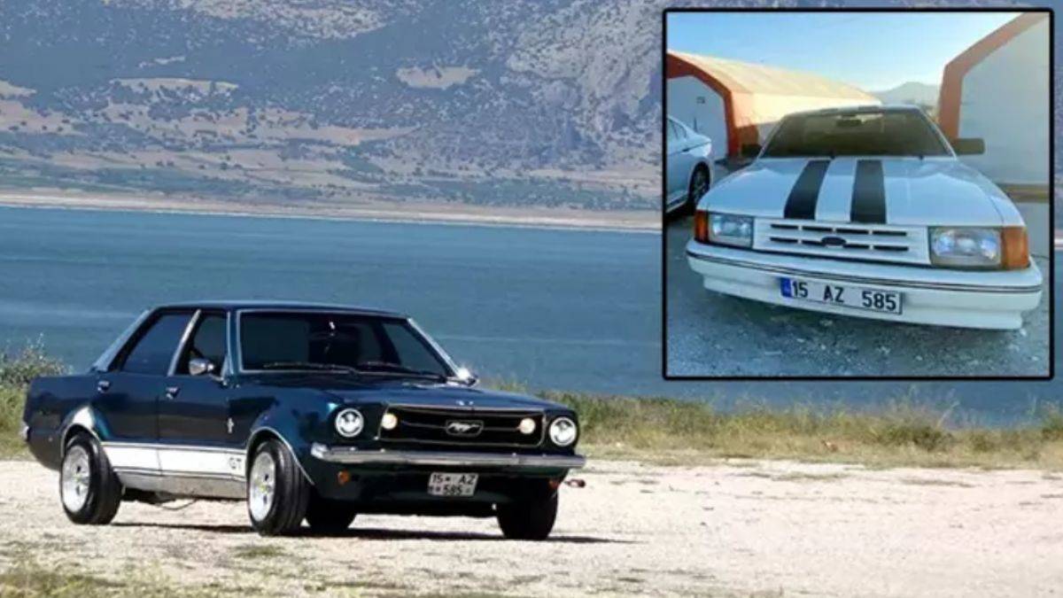 400 bin lira harcadı, 2 milyonluk 'Mustang' yaptı