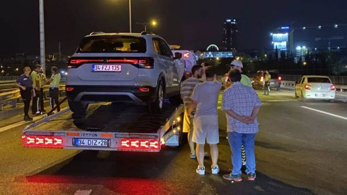 TEM Otoyolu'nda zincirleme trafik kazası