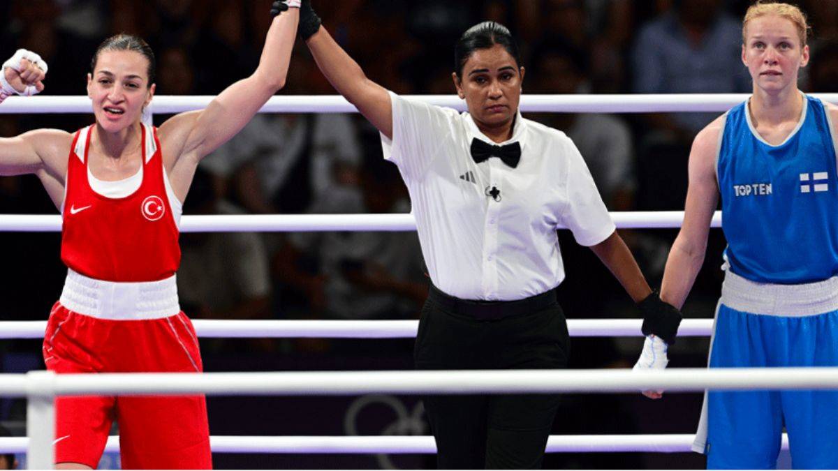 Buse Naz Çakıroğlu, Paris'te finalde! Milli boksör tarih yazdı