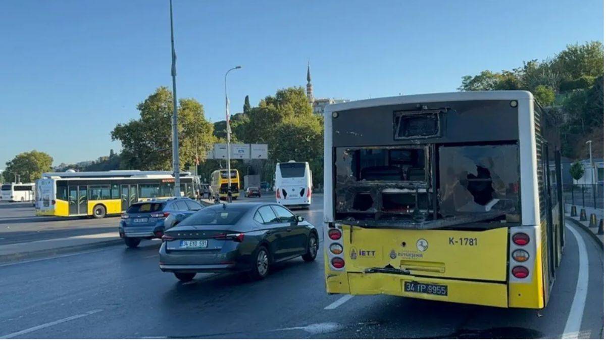 İETT otobüsü ile şehirlerarası yolcu otobüsü çarpıştı