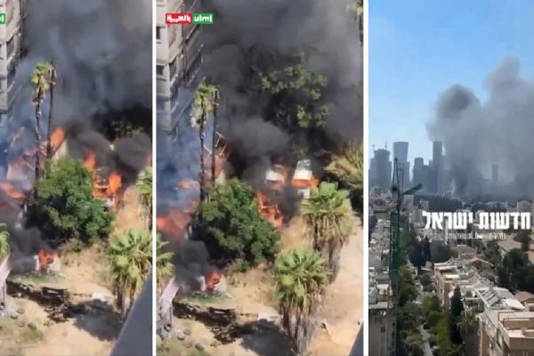 Tel Aviv yanıyor! Alevler tehlikeli maddeler içeren bir depoya ulaştı