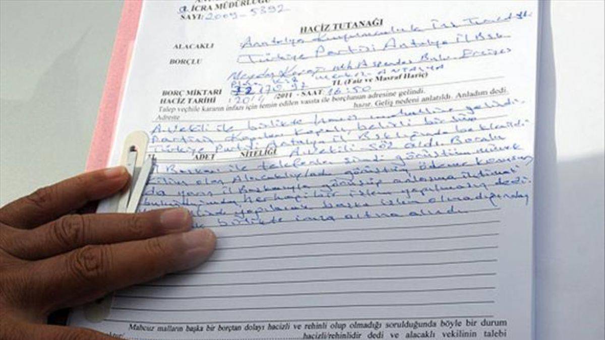 Siz evde yokken icra ile her şeyinizi kaybedebilirsiniz