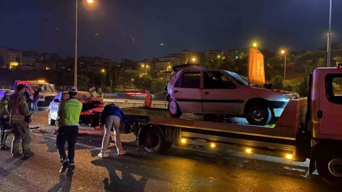 TEM Otoyolu'nda kaza