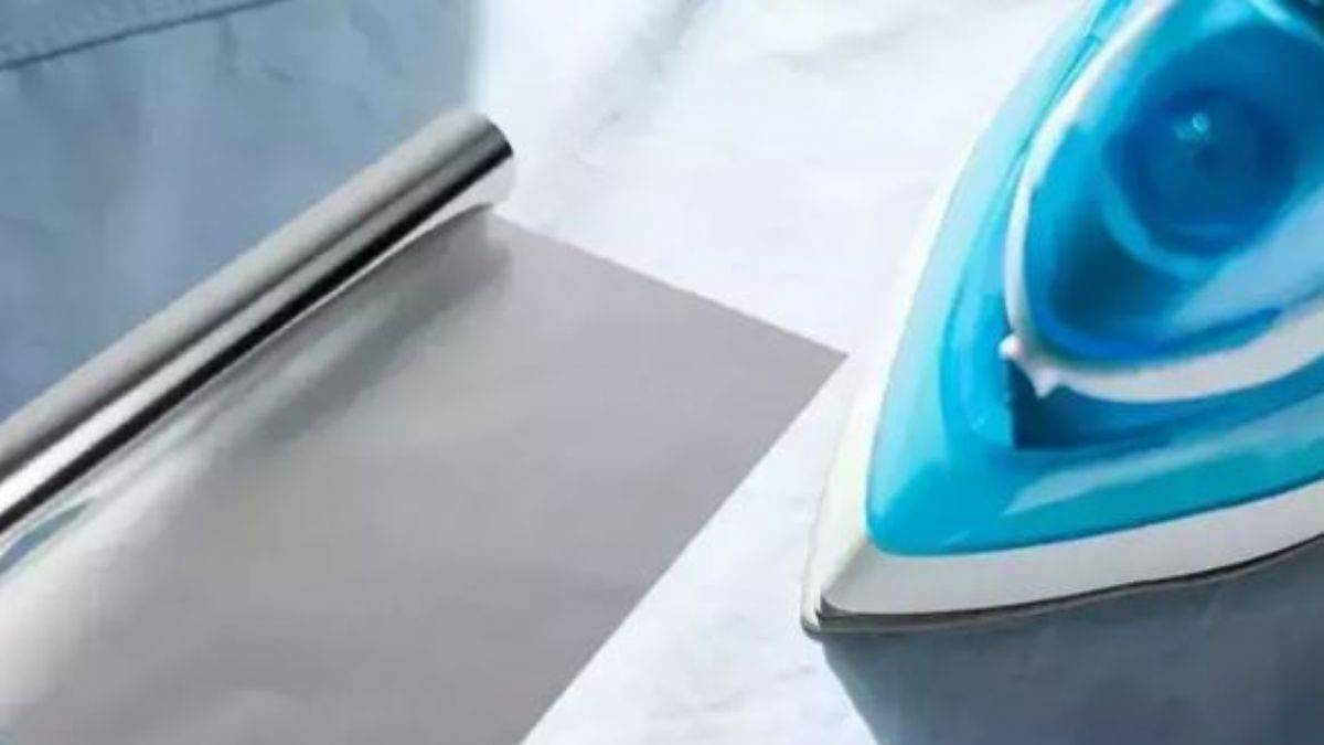 Alüminyum folyoyla tüm kıyafetleriniz jilet gibi olacak