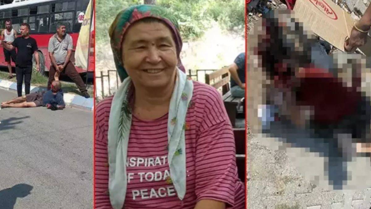 Eşini parke taşı ile öldürdü