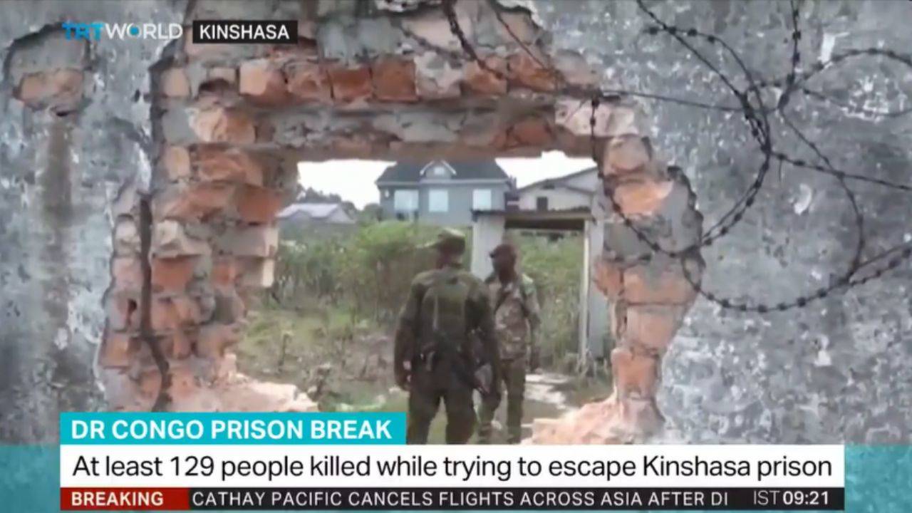 Cezaevinden firarda katliam: 129 ölü