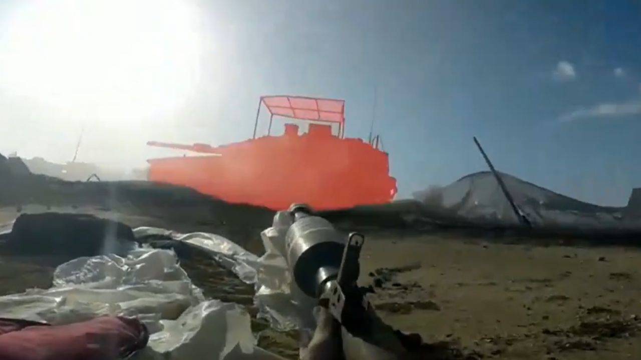 Kassam'dan İsrail ordusuna operasyon görüntüleri