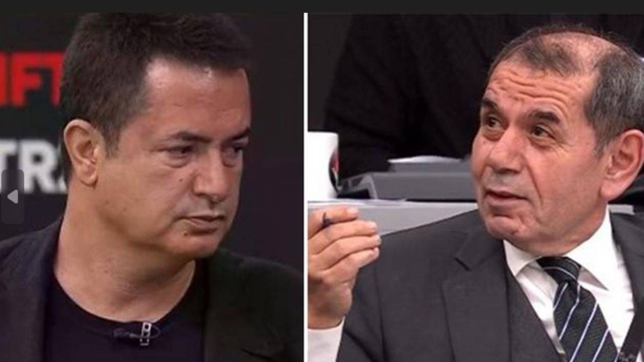 Dursun Özbek ve Acun Ilıcalı arasında kılıçlar çekildi