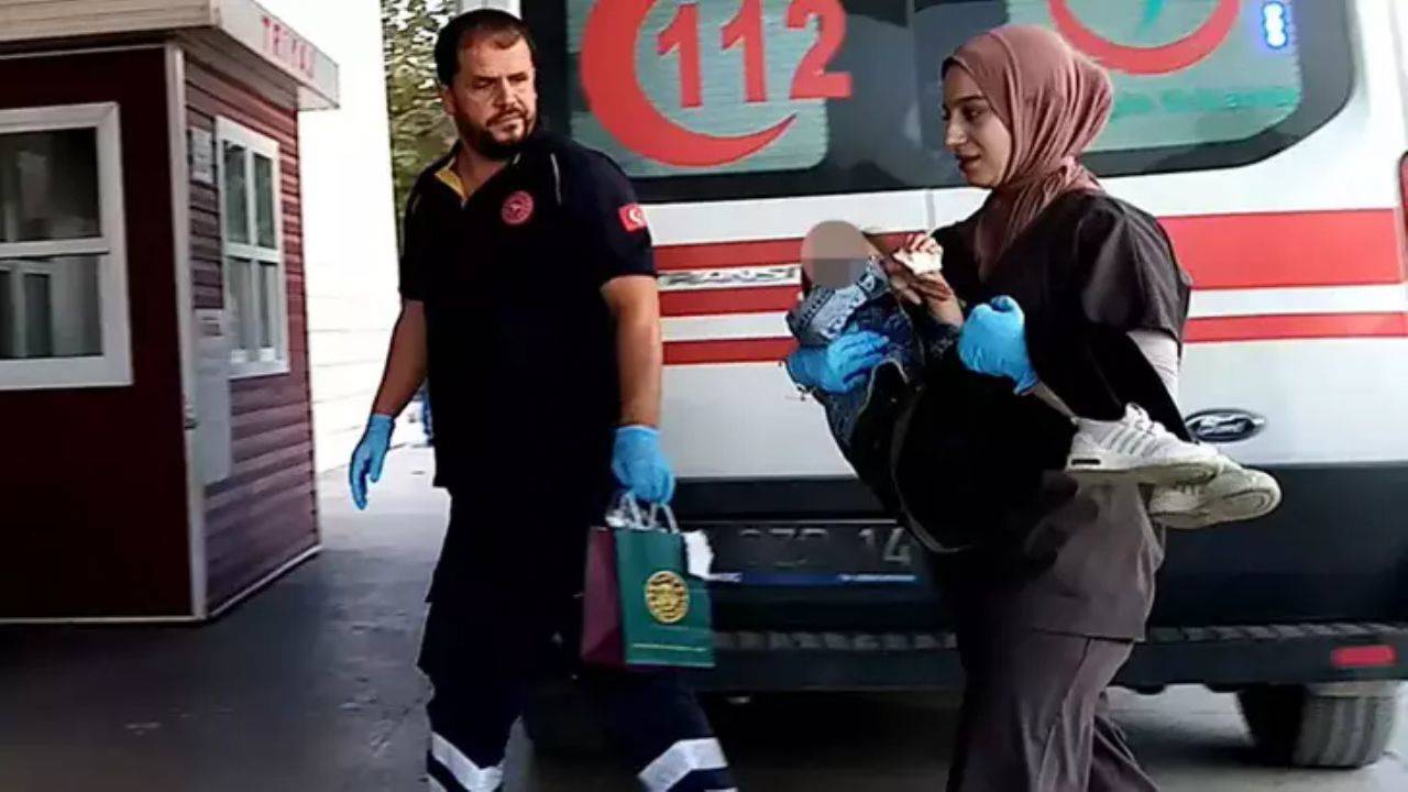 Bursa'da AVM de yürekleri ağza getiren olay: Küçük Eslem'in parmağı koptu