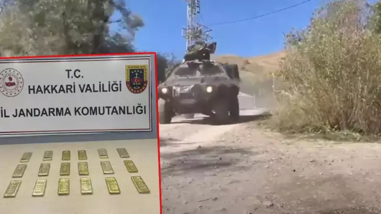 Hakkari'de ayakkabılarından 54 Milyon lira değerinde kaçak altın çıktı