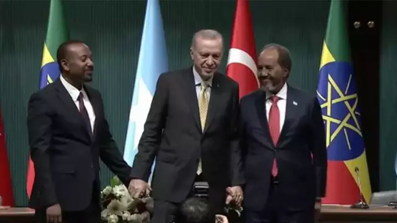 Erdoğan tarihi rol üstlendi! Somali ve Etiyopya barıştı