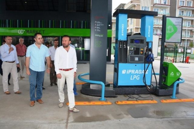 Başkan Doğan, Akaryakıt İstasyonunu İnceledi