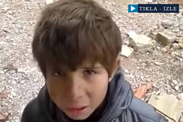 Suriyeli çocuk: Bir şey isteyeceğim ama utanıyorum...