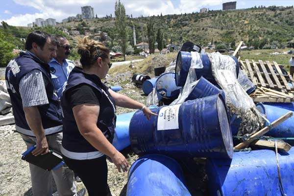 Ankara’da ’kimyasal madde’ operasyonu