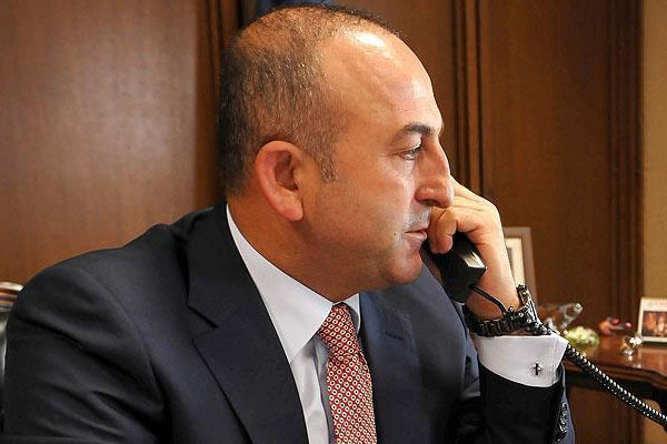 Çavuşoğlu’ndan telefon diplomasisi