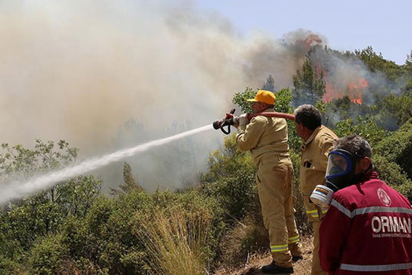 Adrasan'daki yangın kontrol altında