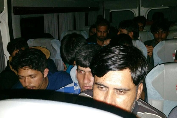 Edirne'de 27 kaçak göçmen yakalandı