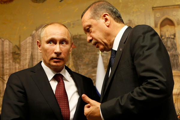 Erdoğan'dan Putin'e mektup