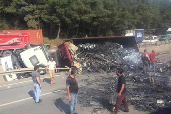 İstanbul Bursa karayolu kapandı