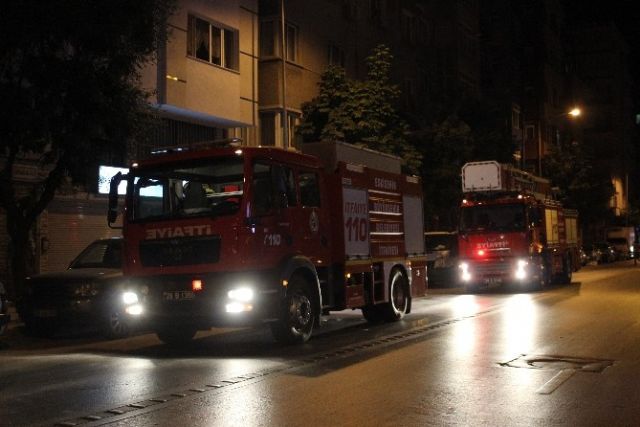 Eskişehir'de Yangın Paniği