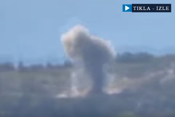 Lazkiye'de rejim tankı böyle vuruldu