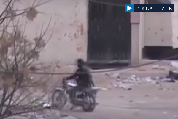 Muhalif keskin nişancıdan tam isabet