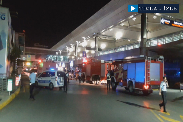 Atatürk Havalimanı’nda patlama