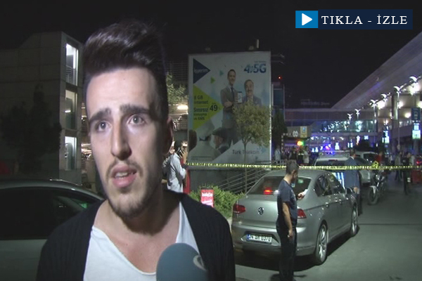 Görgü tanığı patlama anını anlattı