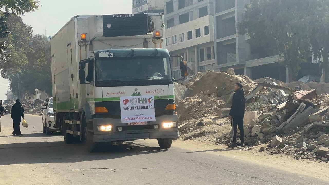 İHH'nın Gazze'ye yönelik sağlık alanındaki yardımları sürüyor