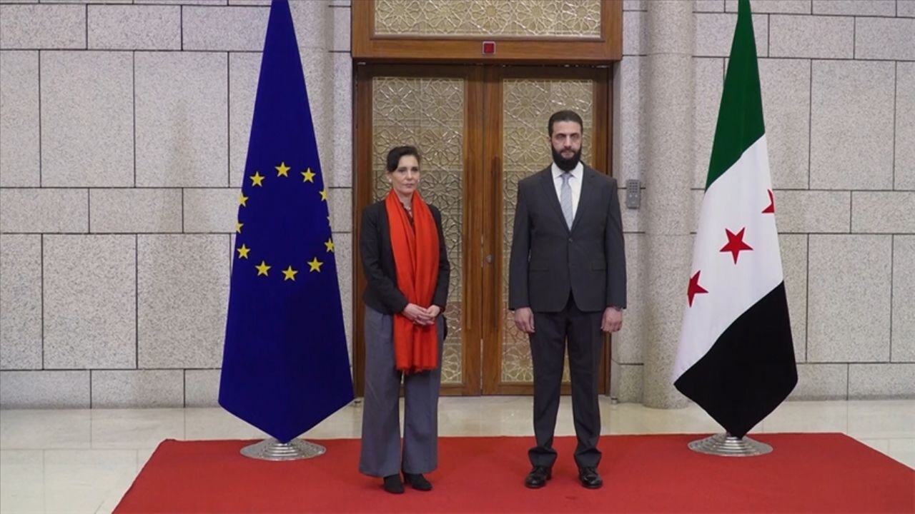 AB yetkilisi Lahbib, Emevi Meydanı'nda anons çekti