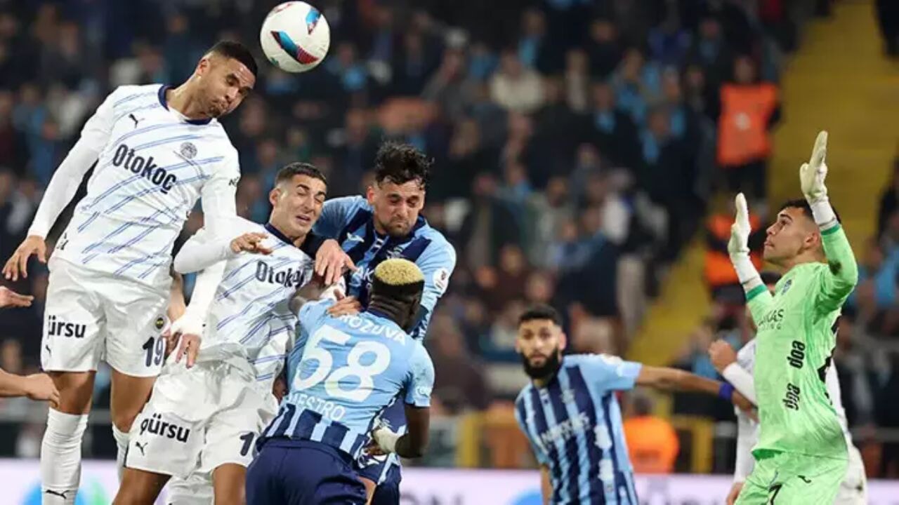Adana'da Fenerbahçe fırtınası esti: Net galibiyet