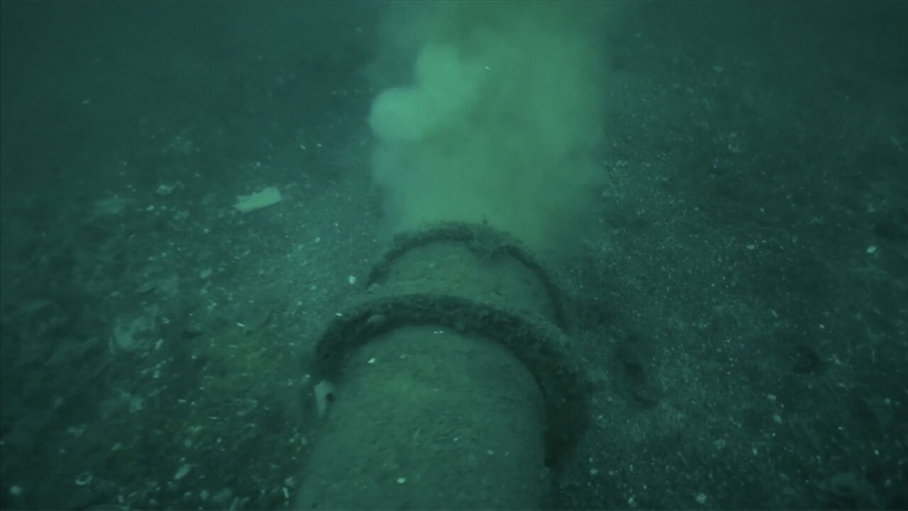 Bandırma'da suyun altında korkunç manzara